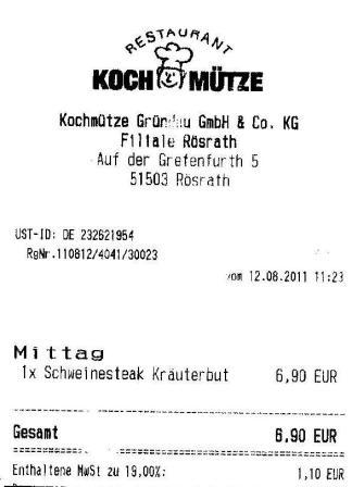 satd Hffner Kochmtze Restaurant